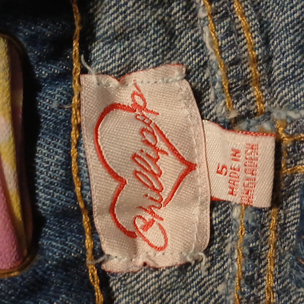 Chillipop Womans Jean Skirt With Belt 5 - Picture 3 of 5